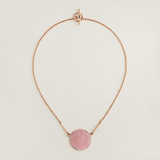 オシャレ♪【HERMES】Collana lunga Ex-Libris, modello medio Collana lunga Ex-Libris， modello medioネックレス 【HERMES】